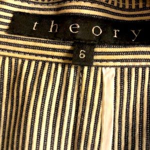 Theory seersucker blazer